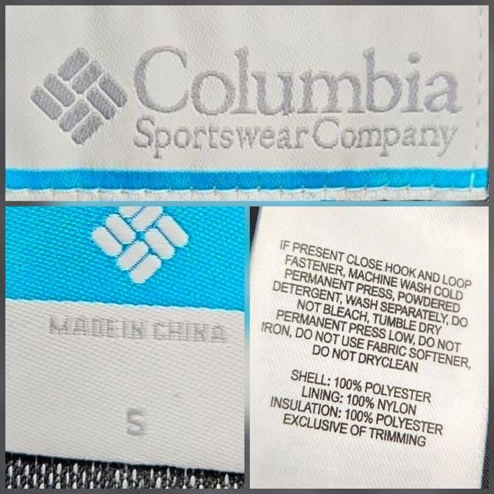 🔥Columbia Black Radiant Maiden Trench Coat Small - Picture 12 of 12